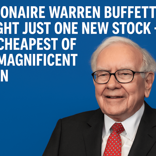 Billionaire Warren Buffett Bought Just One New Stock